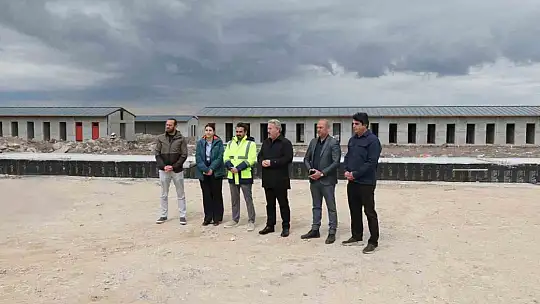 Melikgazi Belediyesi'nin Hayvan Bakım Evi hızla tamamlanıyor