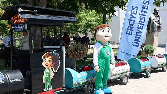Melikgazi Belediyesi'nin sıfır atık başarısına teşekkür plaketi