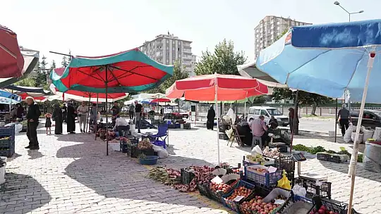 Melikgazi Belediyesi üretici pazarlarında organik ürünler vatandaşla buluşuyor