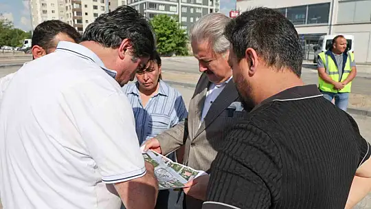 Melikgazi Belediyesi, Yıldırım Beyazıt Mahallesi'ne yaptığı yeni yol ile ulaşımı rahatlatacak