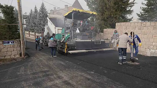 Melikgazi Belediyesi, yol çalışmaları ile ulaşımı daha konforlu hale getiriyor