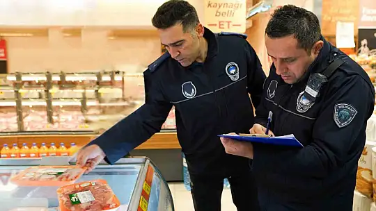 Melikgazi Belediyesi zabıta ekipleri fahiş fiyata karşı sahada