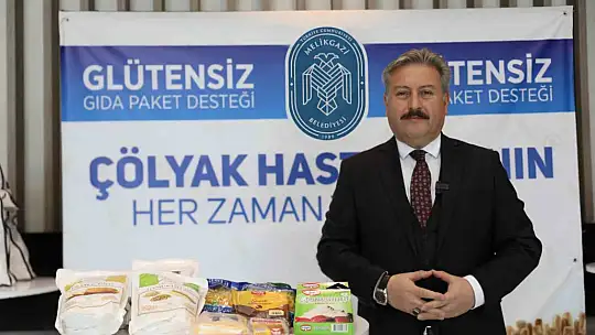 Melikgazi, çölyak hastalarının gönüllerine dokunmaya devam ediyor