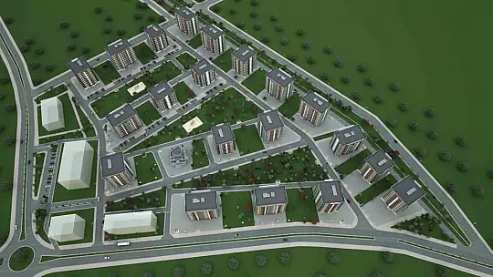 Melikgazi'de 104 daire ve 7 dükkan için kat karşılığı ihale düzenlenecek