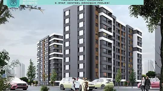 Melikgazi'de 104 daire ve 7 dükkan için kat karşılığı ihale düzenlenecek