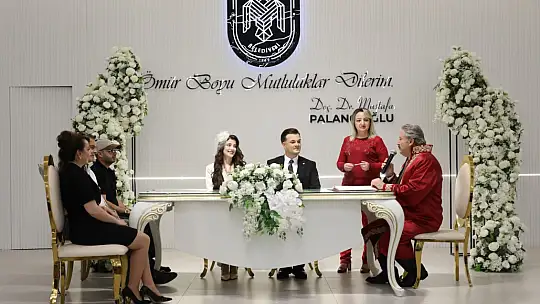 Melikgazi'de 2025 yılında 4 bin çift dünya evine girdi