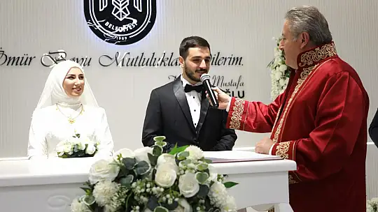 Melikgazi'de 2025 yılında 4 bin çift dünya evine girdi