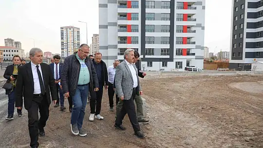 Melikgazi'de 8 bölgede kentsel dönüşüm çalışmaları devam ediyor