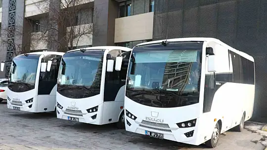 Melikgazi'de araç filosu daha da güçleniyor