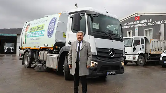 Melikgazi'de araç filosu daha da güçleniyor