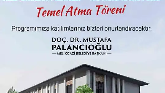 Melikgazi'de bir sağlık yatırımının daha temeli atılacak