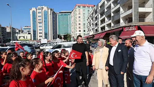Melikgazi'de çocuklar doya doya eğlendi