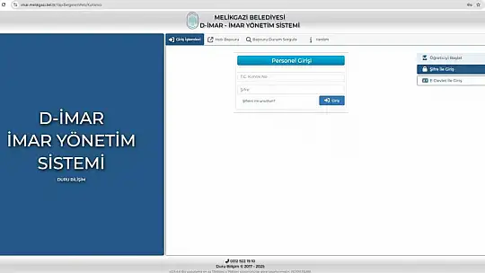 Melikgazi'de e-çap ile işlemler artık daha kolay