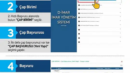 Melikgazi'de e-çap ile işlemler artık daha kolay