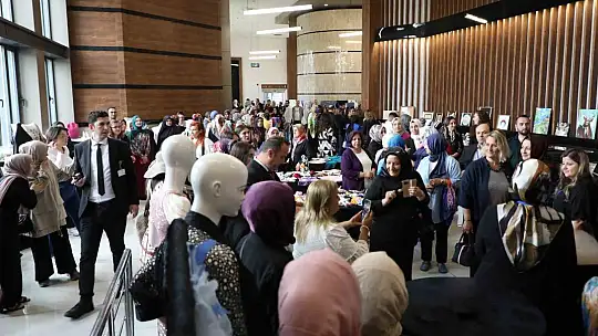 Melikgazi'de el emeği, göz nuru eserler görücüye çıktı