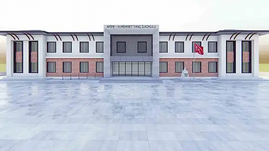 Melikgazi'de geleceğe yatırım yeni okullar ile devam ediyor