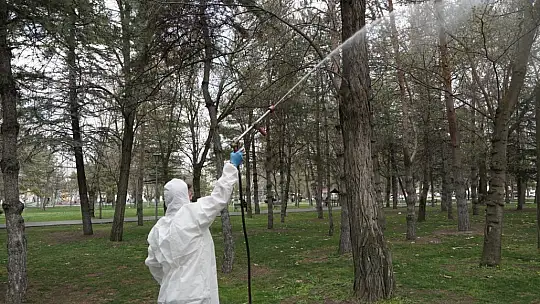 Melikgazi'de haşeresiz ve sivrisineksiz bir yaz için ilaçlama yapıldı