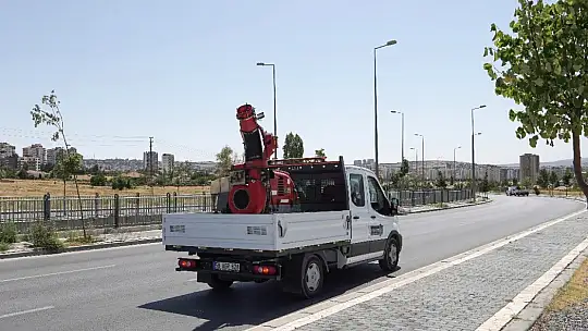 Melikgazi'de ilaçlama çalışmaları devam ediyor