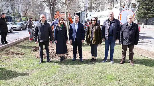 Melikgazi'de ilkbahar ağaç dikimiyle başladı