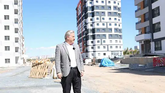 Melikgazi'de kentsel dönüşüm çalışmaları hızla devam ediyor