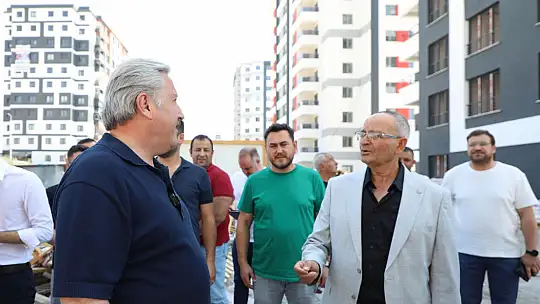 Melikgazi'de kentsel dönüşüm çalışmaları hız kesmeden devam ediyor