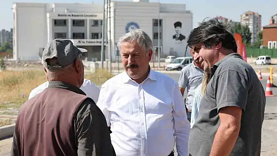 Melikgazi'de kentsel dönüşüm çalışmaları devam ediyor
