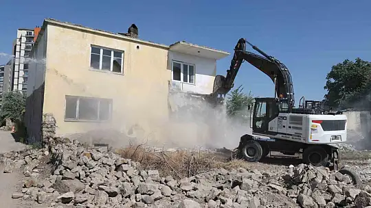 Melikgazi'de kentsel dönüşüm çalışmaları devam ediyor