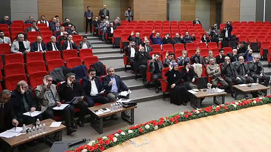 Melikgazi'de yeni yılın ilk meclis toplantısı yapıldı
