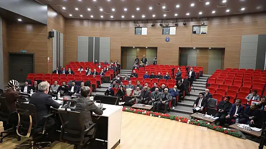 Melikgazi'de yeni yılın ilk meclis toplantısı yapıldı