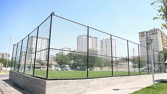 Melikgazi'den gençleri sevindirecek hizmet
