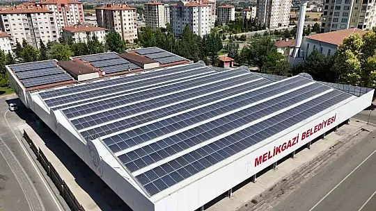 Melikgazi GES ile elektrik üretimini kazanca çeviriyor