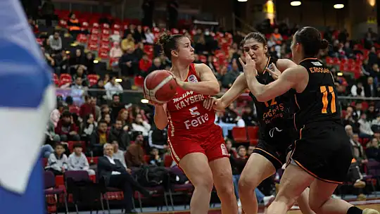 Melikgazi Kayseri Basketbol 12. kez kaybetti