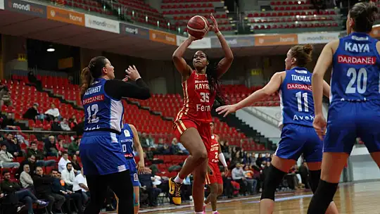 Melikgazi Kayseri Basketbol: 91 - Darnadel Çanakkale Belediyespor: 72