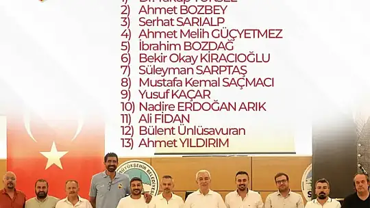 Melikgazi Kayseri Basketbol'da Genel Kurulu yapıldı