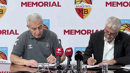 Melikgazi Kayseri Basketbol ile Memorial Kayseri Hastanesi sponsorluk anlaşması imzaladı