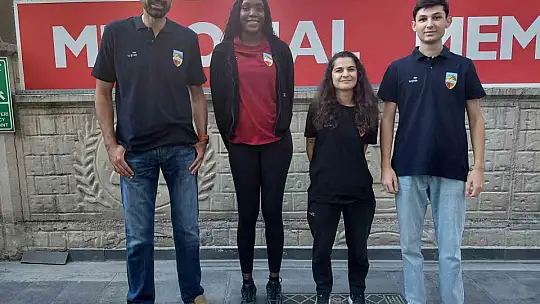 Melikgazi Kayseri Basketbol'un yeni transferi Beatrice sağlık kontrolünden geçti