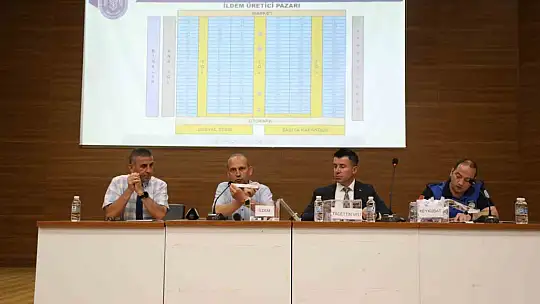 Melikgazi Köy Pazarı'nda yer alacak esnafın yerleri kura ile belirlendi