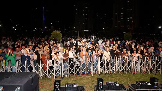 Melikgazi, mahalle konserlerine devam ediyor