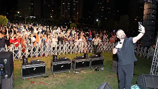 Melikgazi, mahalle konserlerine devam ediyor