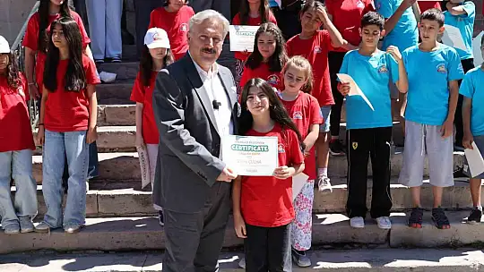 Melikgazi'nin Gesi Kamp Merkezi, yaz boyunca renkli ve verimli etkinliklere ev sahipliği yaptı