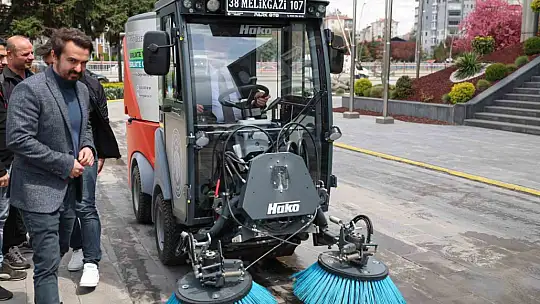 Melikgazi'nin hizmet kalitesini artıracak yeni araçlar sahada