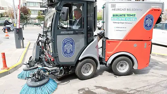 Melikgazi'nin hizmet kalitesini artıracak yeni araçlar sahada