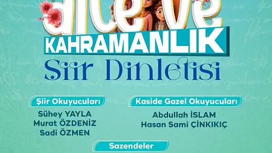 Melikgazi'nin kültür sanat etkinliklerine davet