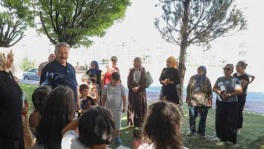 Melikgazi'nin parkları yenileniyor