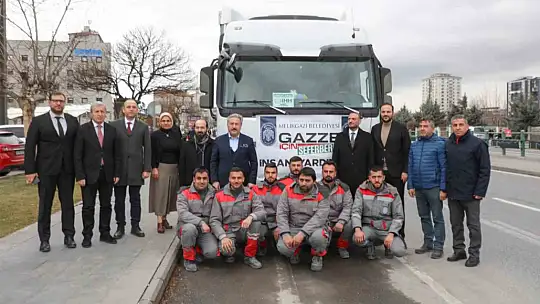 Melikgazi'nin yardım eli yine Gazze'ye uzandı