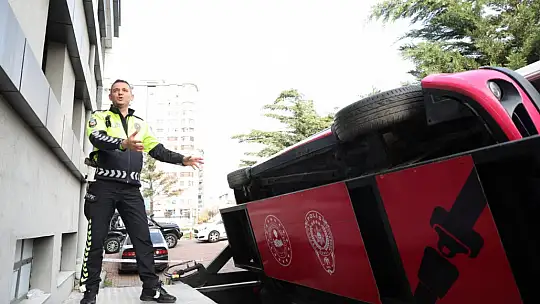 Melikgazi personeline trafik güvenliği eğitimi verildi