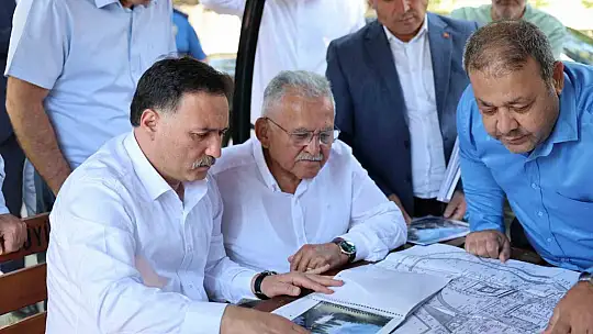 Melikgazi Türbesi Restorasyon ve Peyzaj Projesi için yerinde inceleme