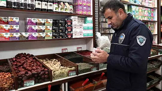 Melikgazi Zabıtası kasap ve baharatçıları denetledi