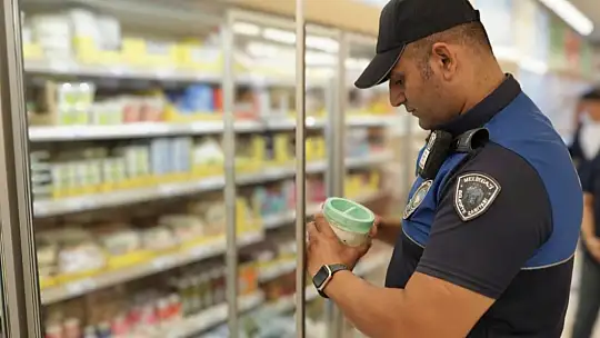 Melikgazi zabıtası market ve fırınlarda denetim yaptı