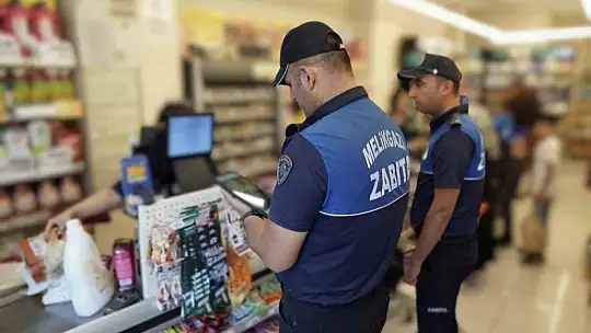 Melikgazi zabıtası market ve fırınlarda denetim yaptı
